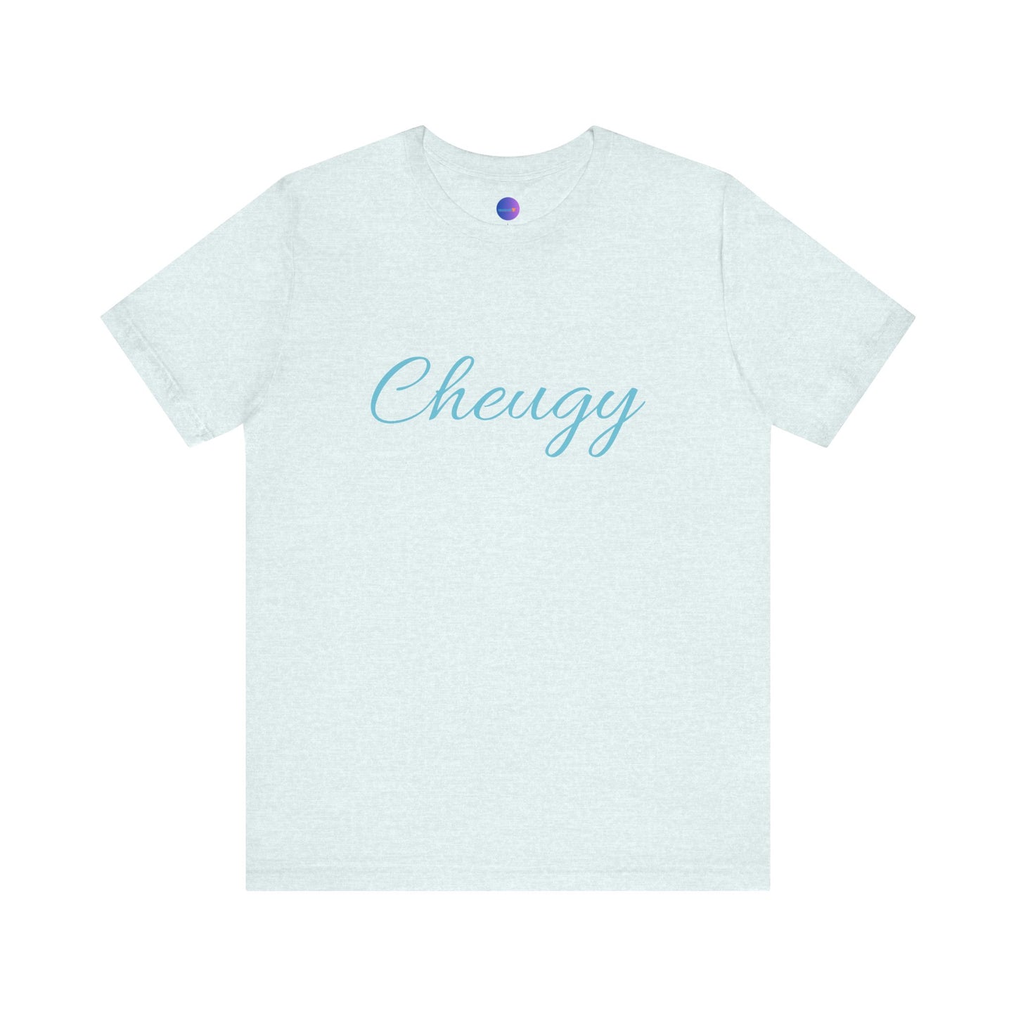 Introducing our cheeky and self-aware "Cheugy" T-shirt - the ultimate ode to embracing your unique style with a touch of humor! 😄 Unisex Jersey Short Sleeve Tee