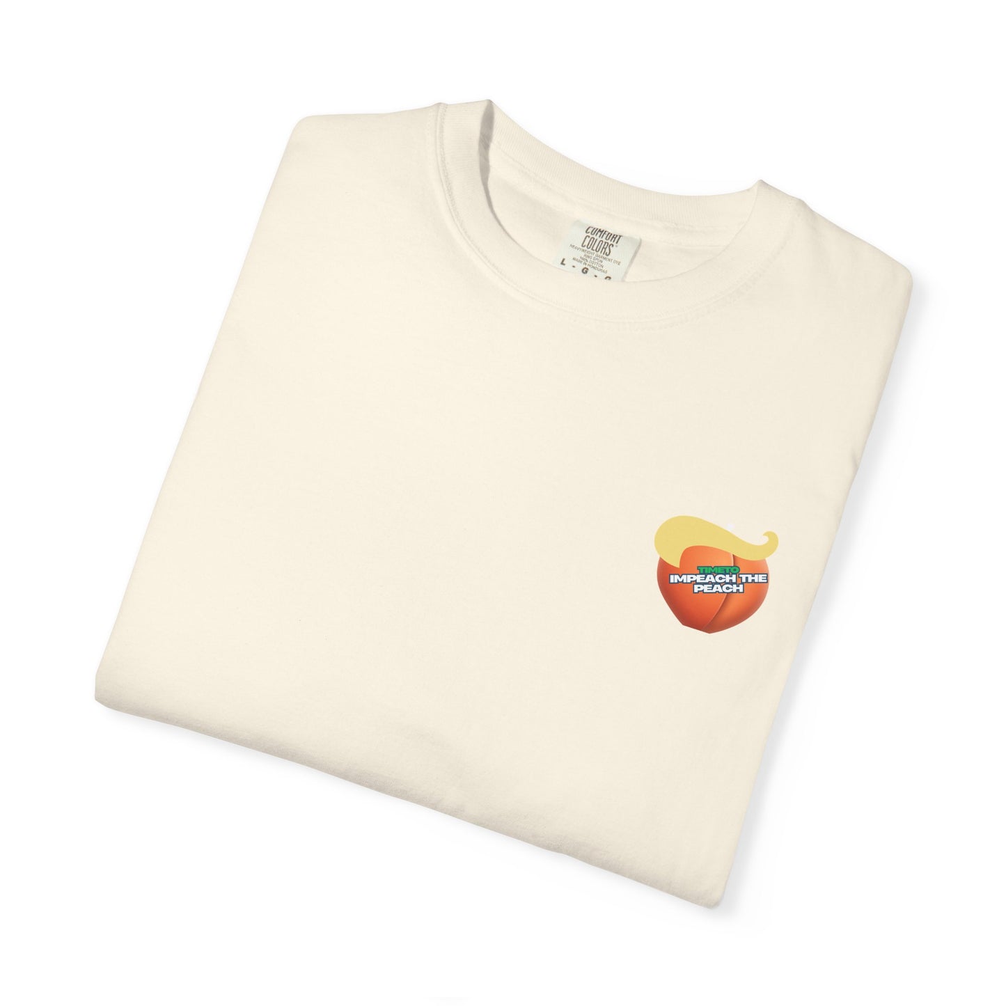 Graphic Tee Impeach the Peach Unisex T-shirt for Trump Haters