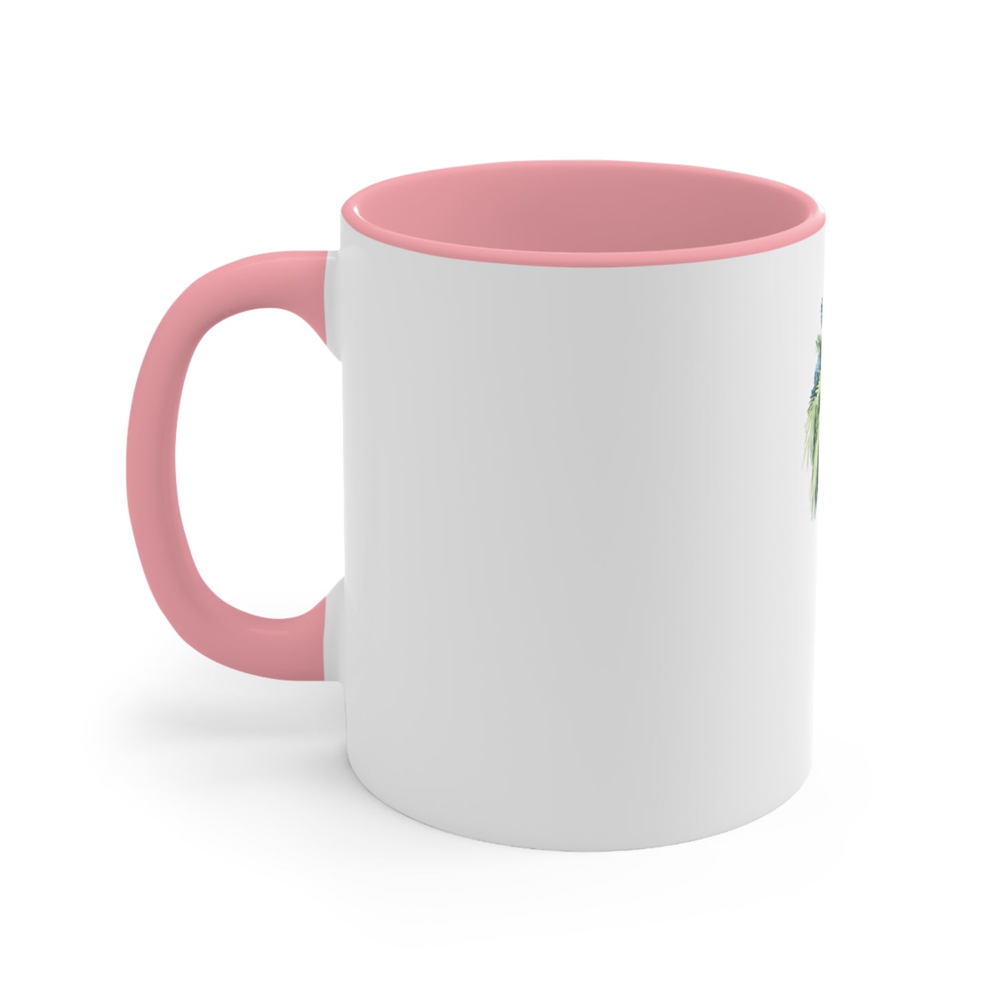 Tropical Palm Accent Mug - Perfect for Beach Lovers and Relaxation