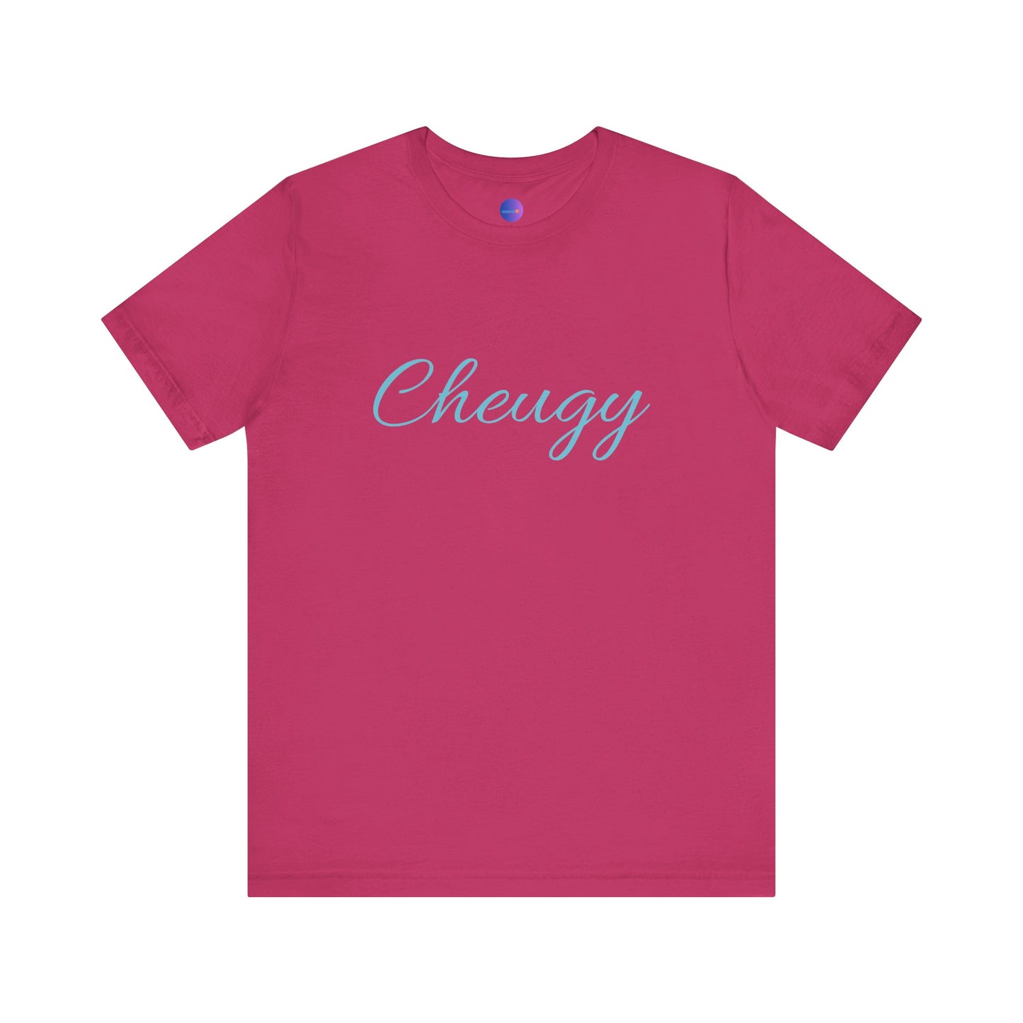Introducing our cheeky and self-aware "Cheugy" T-shirt - the ultimate ode to embracing your unique style with a touch of humor! 😄 Unisex Jersey Short Sleeve Tee