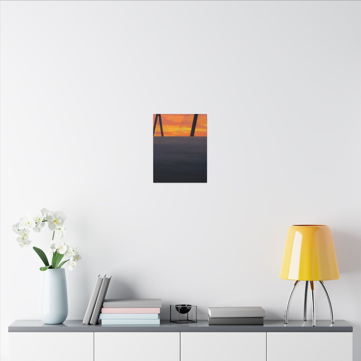 Canvas Print - Vibrant Charleston Sunset
