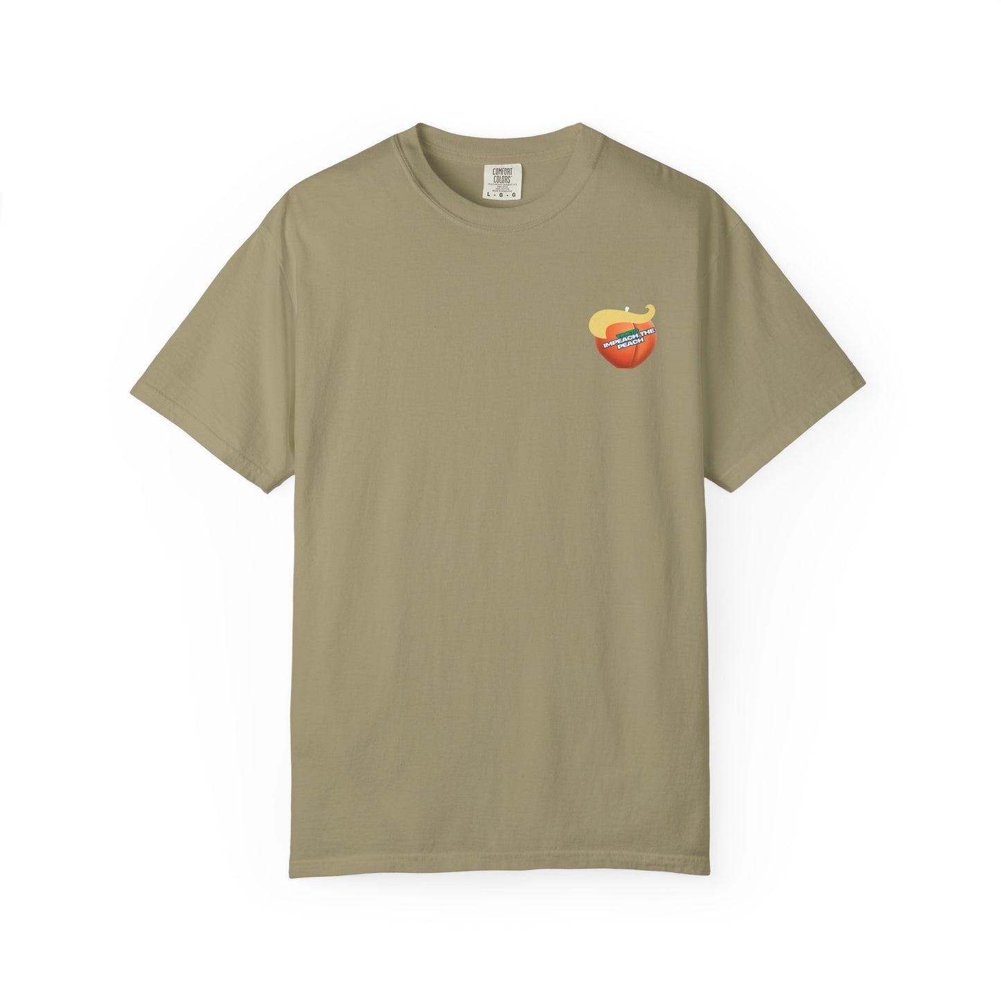 Graphic Tee Impeach the Peach Unisex T-shirt for Trump Haters