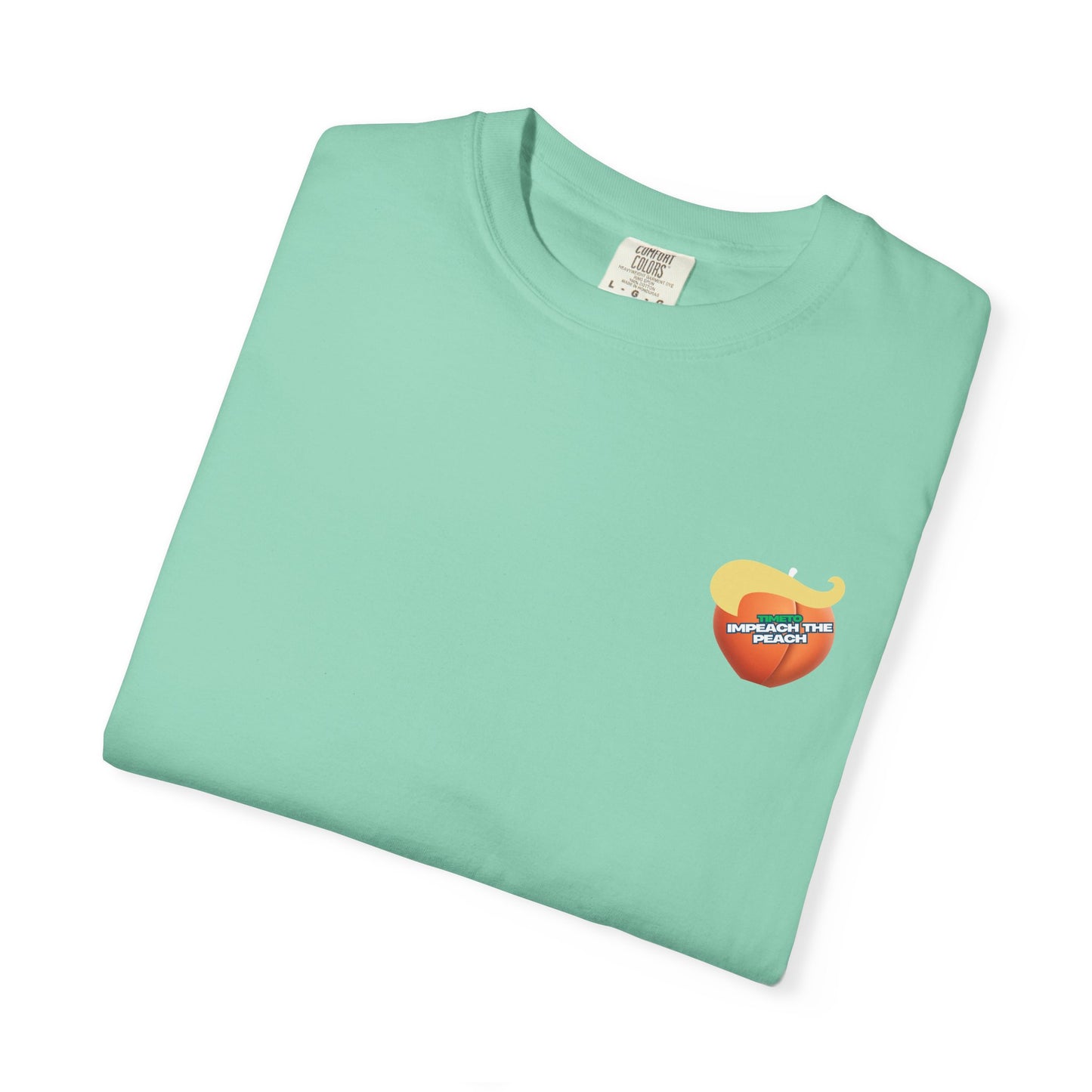 Graphic Tee Impeach the Peach Unisex T-shirt for Trump Haters