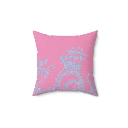 Faux Suede Square Pillow