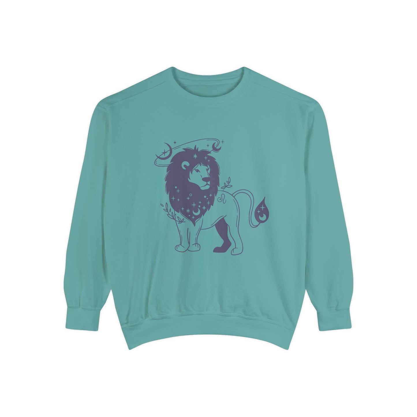 Celestial Splendor Astrology Shirt - Your Gateway to Cosmic Style! Unisex Garment-Dyed Sweatshirt