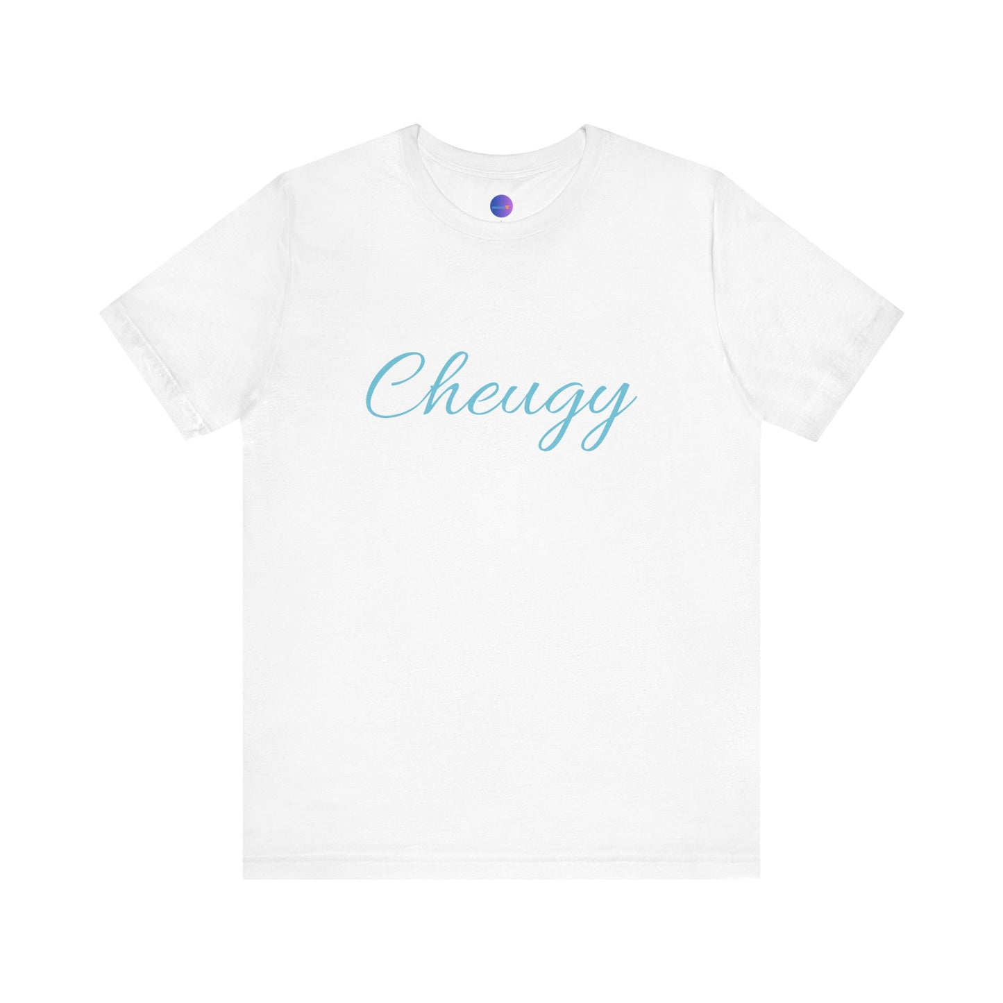 Introducing our cheeky and self-aware "Cheugy" T-shirt - the ultimate ode to embracing your unique style with a touch of humor! 😄 Unisex Jersey Short Sleeve Tee
