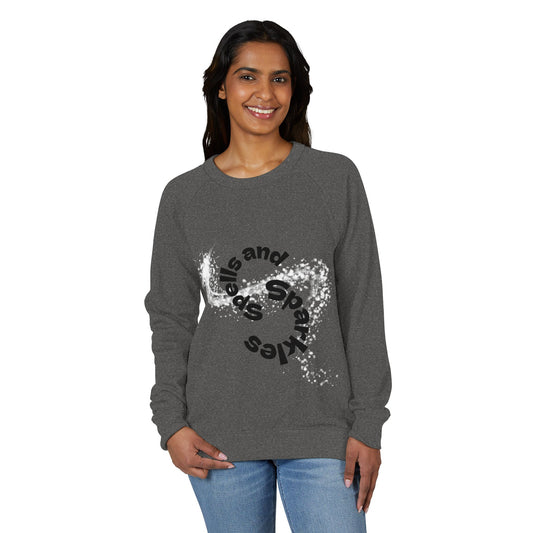Sweatshirt - Spells & Sparkles French Terry Raglan Crewneck