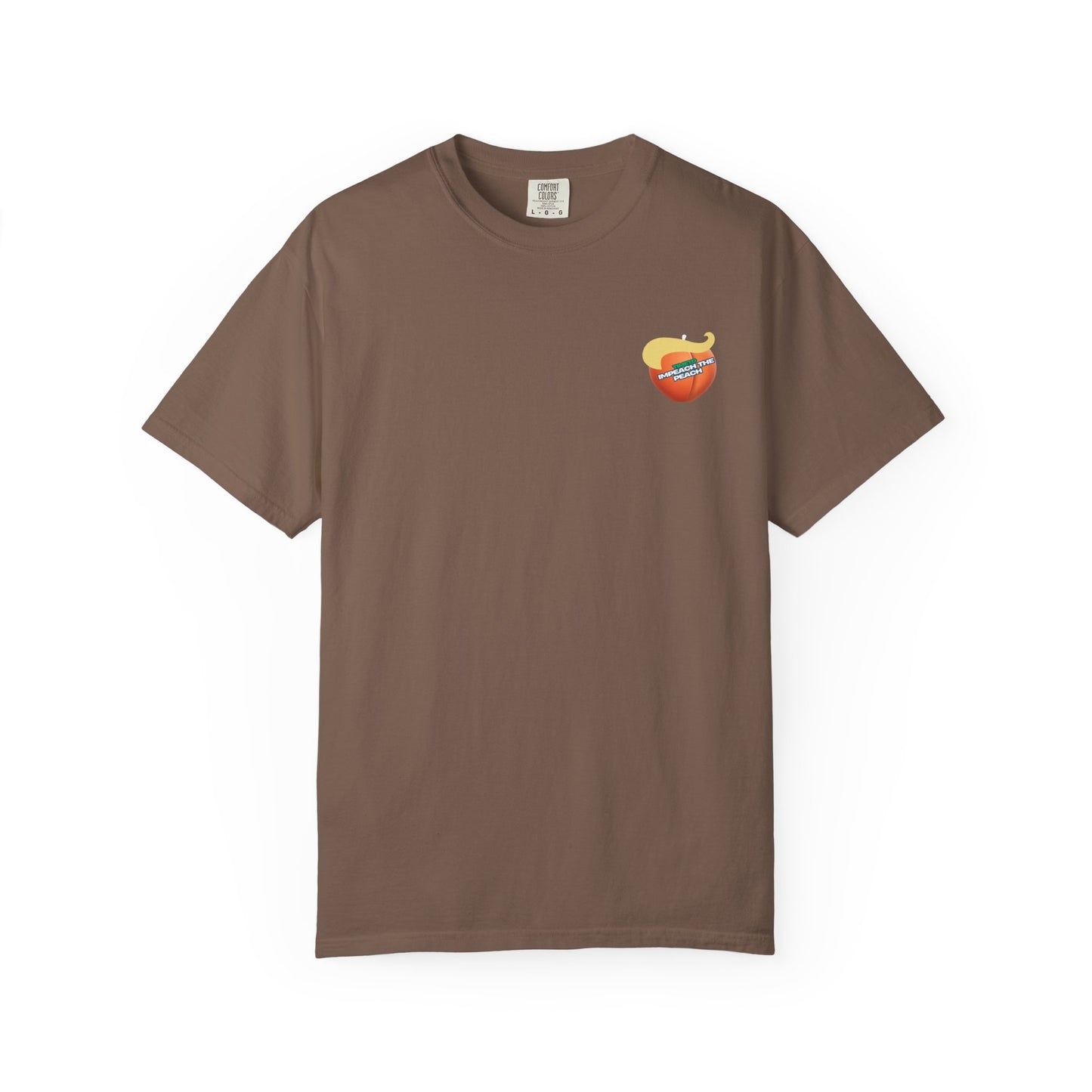 Graphic Tee Impeach the Peach Unisex T-shirt for Trump Haters