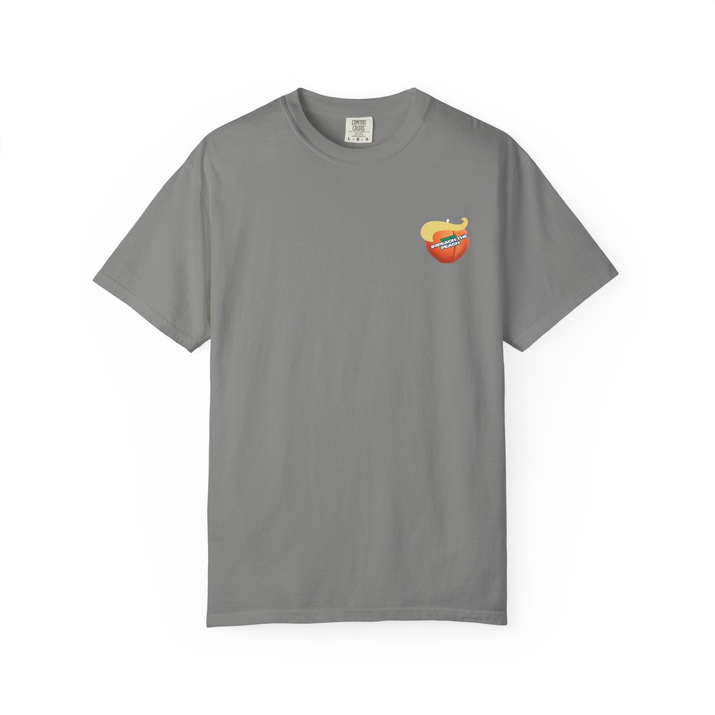 Graphic Tee Impeach the Peach Unisex T-shirt for Trump Haters