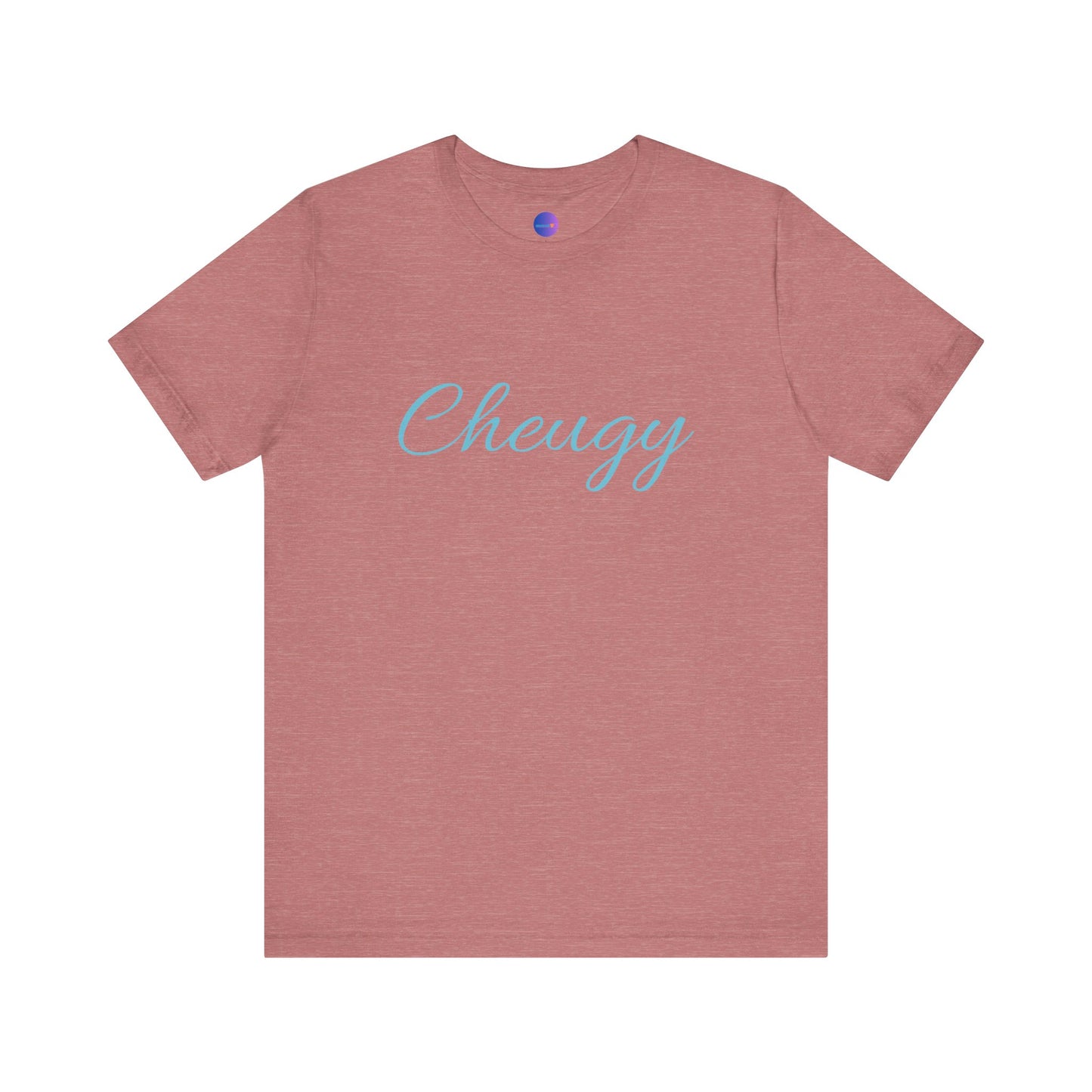 Introducing our cheeky and self-aware "Cheugy" T-shirt - the ultimate ode to embracing your unique style with a touch of humor! 😄 Unisex Jersey Short Sleeve Tee
