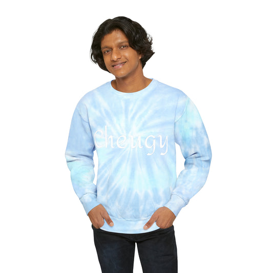 Cheugy Chic Tie-Dyed Sweatshirt  Unisex Tie-Dye Sweatshirt