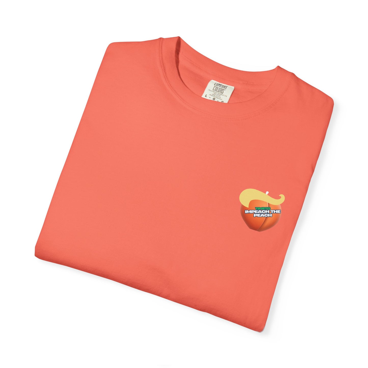 Graphic Tee Impeach the Peach Unisex T-shirt for Trump Haters
