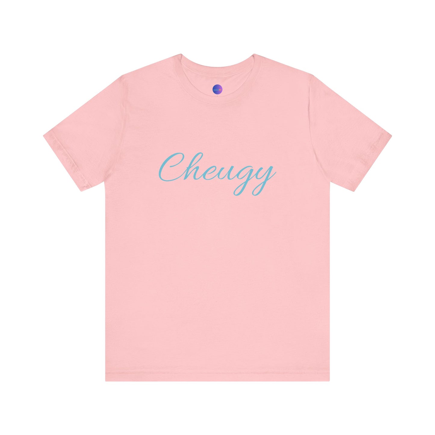 Introducing our cheeky and self-aware "Cheugy" T-shirt - the ultimate ode to embracing your unique style with a touch of humor! 😄 Unisex Jersey Short Sleeve Tee