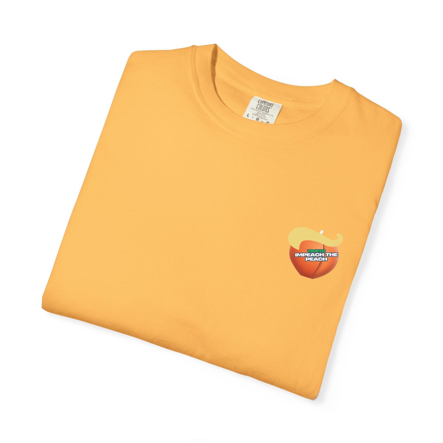 Graphic Tee Impeach the Peach Unisex T-shirt for Trump Haters