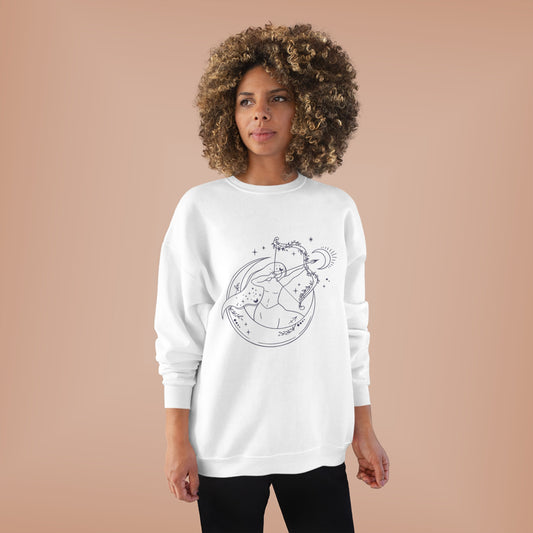 Celestial Splendor Astrology Shirt - Your Gateway to Cosmic Style! Unisex EcoSmart® Crewneck Sweatshirt